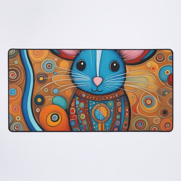 Item preview, Folk Art mouse designed and sold by Colin Bentham.