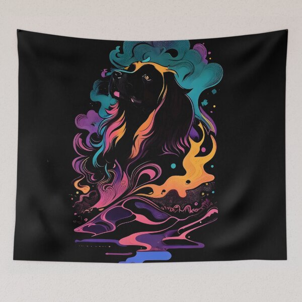 Item preview, Dog  vectorart tshirt design printready graffitistyle designed and sold by rodoxyes.