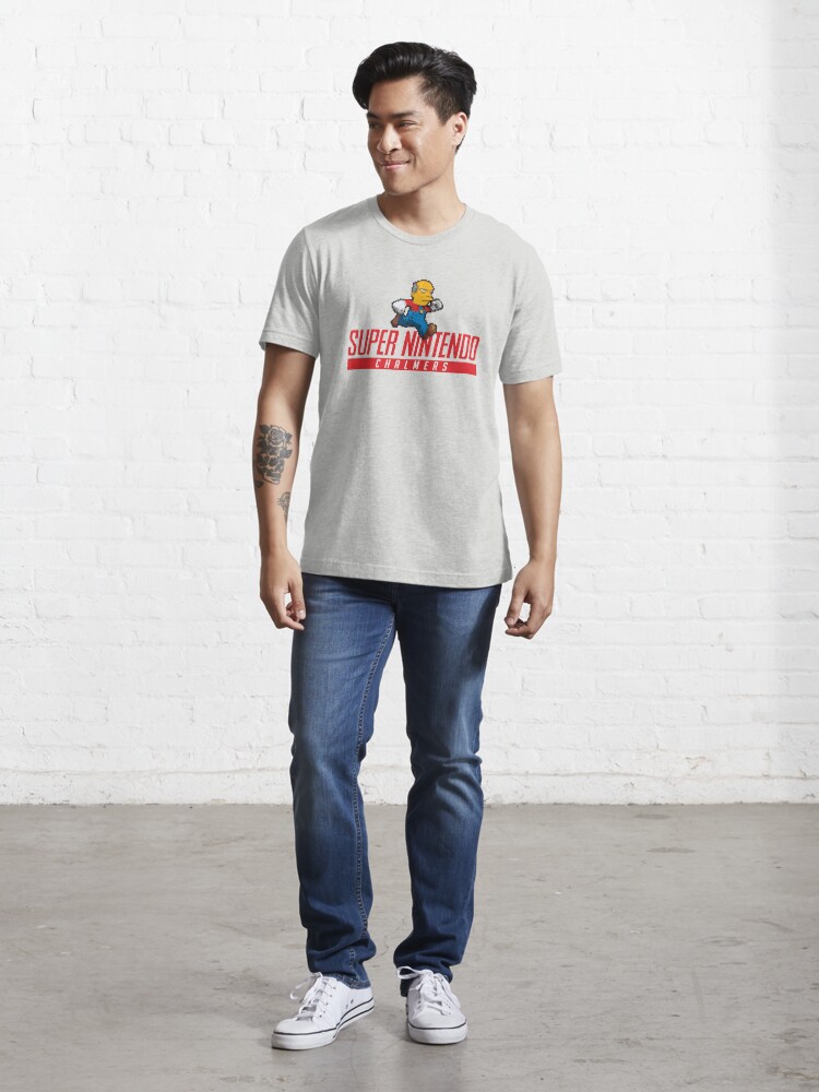 super nintendo chalmers t shirt