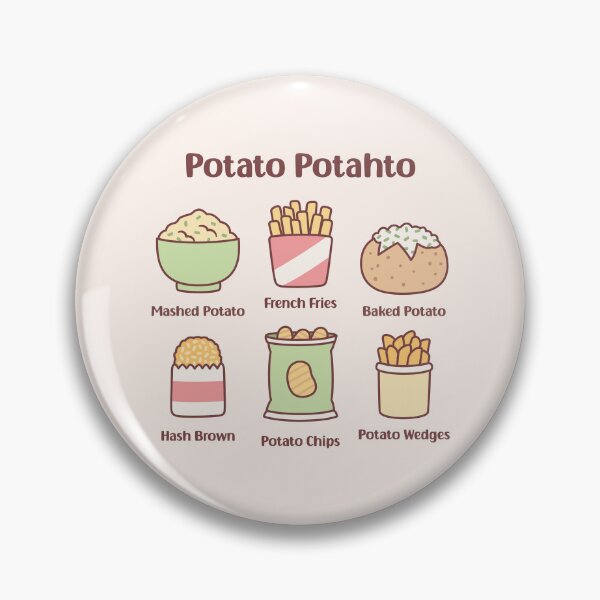 Item preview, Potato Potahto Mashed Potato French Fries Hash Brown Potato Chips designed and sold by rustydoodle.