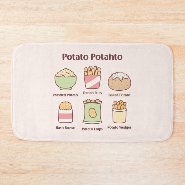 Item preview, Potato Potahto Mashed Potato French Fries Hash Brown Potato Chips designed and sold by rustydoodle.