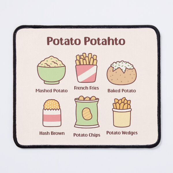 Item preview, Potato Potahto Mashed Potato French Fries Hash Brown Potato Chips designed and sold by rustydoodle.
