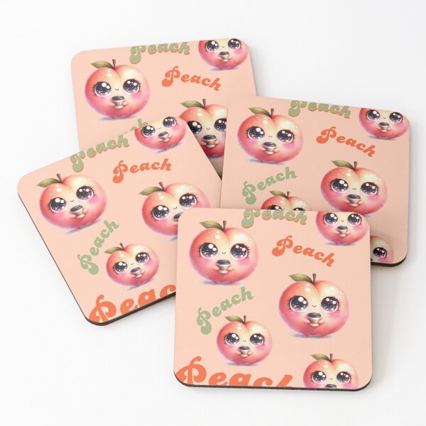 Item preview, Peach coffee atmosphere designed and sold by LittleBabyStyle.