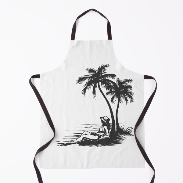 Item preview, Tranquil Beach Silhouette designed and sold by palmyst.