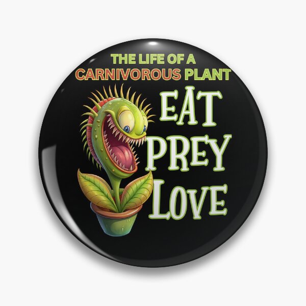 Item preview, The Life of a Carnivorous Plant Eat Prey Love Funny Venus Flytrap Cartoon designed and sold by André Botes.