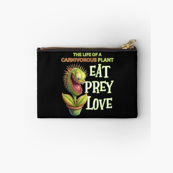 Item preview, The Life of a Carnivorous Plant Eat Prey Love Funny Venus Flytrap Cartoon designed and sold by André Botes.