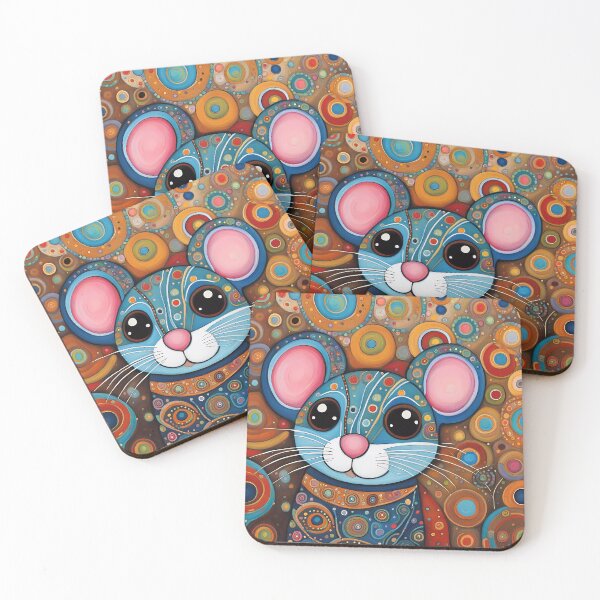 Item preview, Folk Art mouse designed and sold by Colin Bentham.