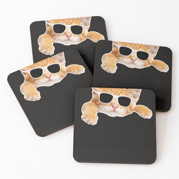 Item preview, Cool Cat With Glasses   designed and sold by AngelMulle.