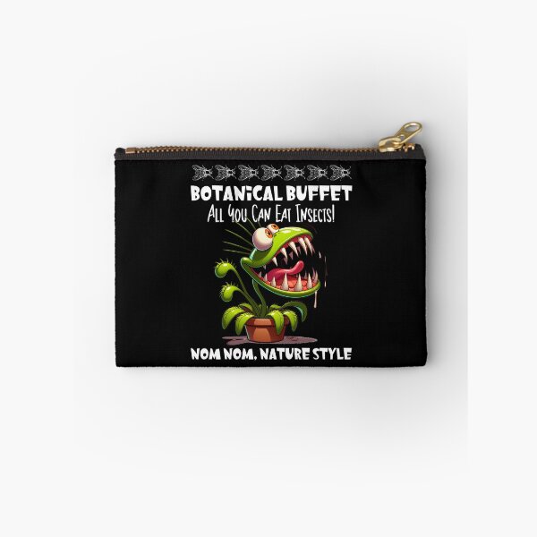 Item preview, Botanical Buffet All You Can Eat Insects Funny Venus Flytrap Cartoon designed and sold by André Botes.