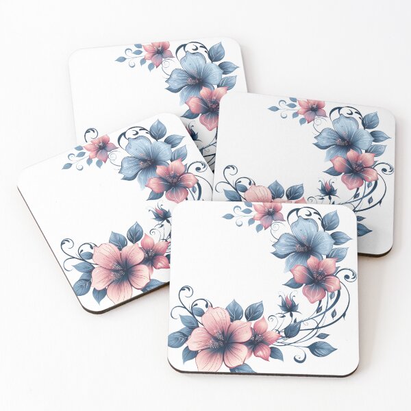 Item preview, Stylized Blooms Vector Art designed and sold by palmyst.