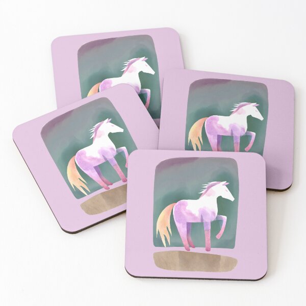 Item preview, Watercolor Abstract Horse designed and sold by FarmOfCuties.