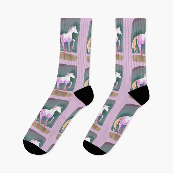 Item preview, Watercolor Abstract Horse designed and sold by FarmOfCuties.