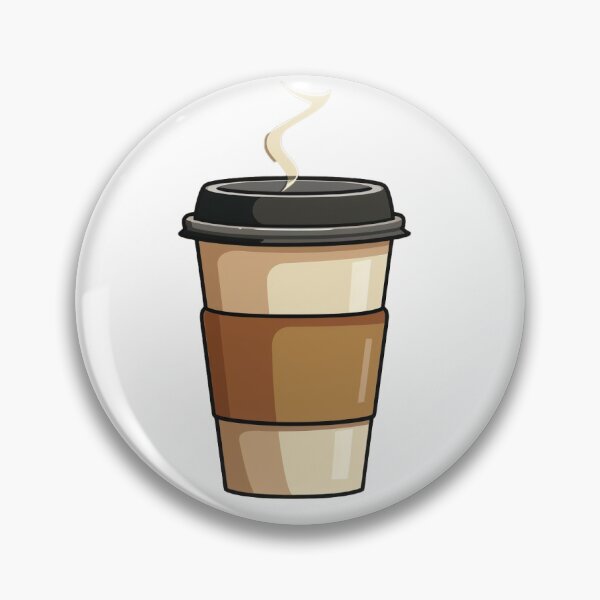 Item preview, Cute Digital Cartoon of a Coffee Cup designed and sold by Sticker1Central.