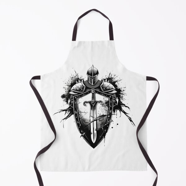 Item preview, Knightly Shield and Sword designed and sold by palmyst.