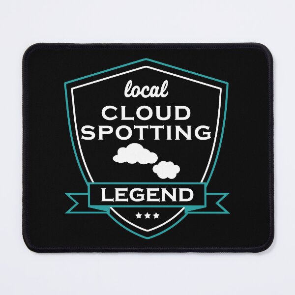 Item preview, Cloudspotting Legend Nephology Badge designed and sold by CreativeTwins.
