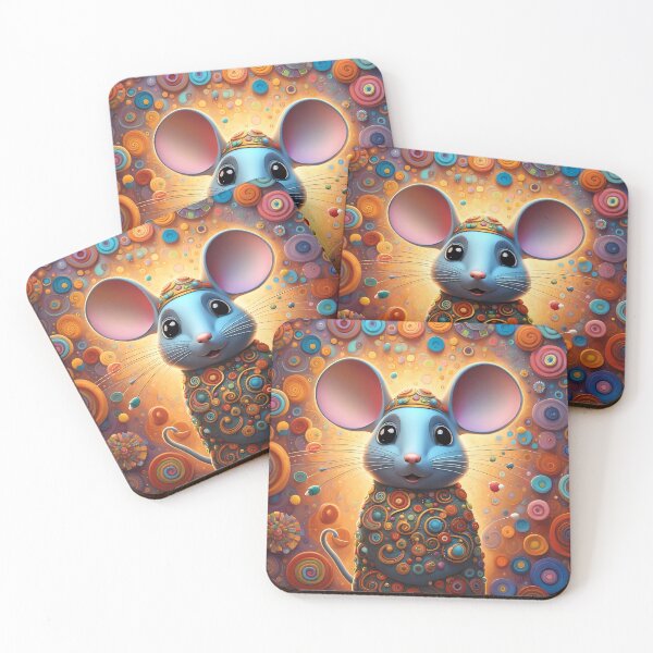 Item preview, Folk Art mouse designed and sold by Colin Bentham.