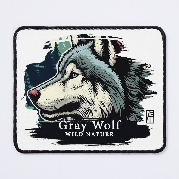 Artikelvorschau, Grauer Wolf - WILDE NATUR - WOLF -2 entworfen und verkauft von ArtProjectShop.