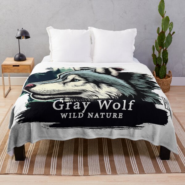 Artikelvorschau, Grauer Wolf - WILDE NATUR - WOLF -2 entworfen und verkauft von ArtProjectShop.