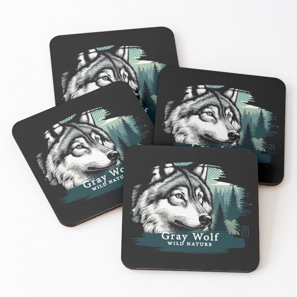 Item preview, Gray Wolf - WILD NATURE - WOLF -3 designed and sold by ArtProjectShop.