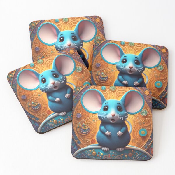 Item preview, Folk Art mouse designed and sold by Colin Bentham.