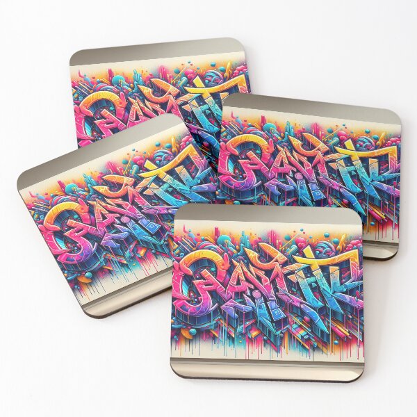 Item preview, Colorful graffiti symphony designed and sold by Cerberus-Art.