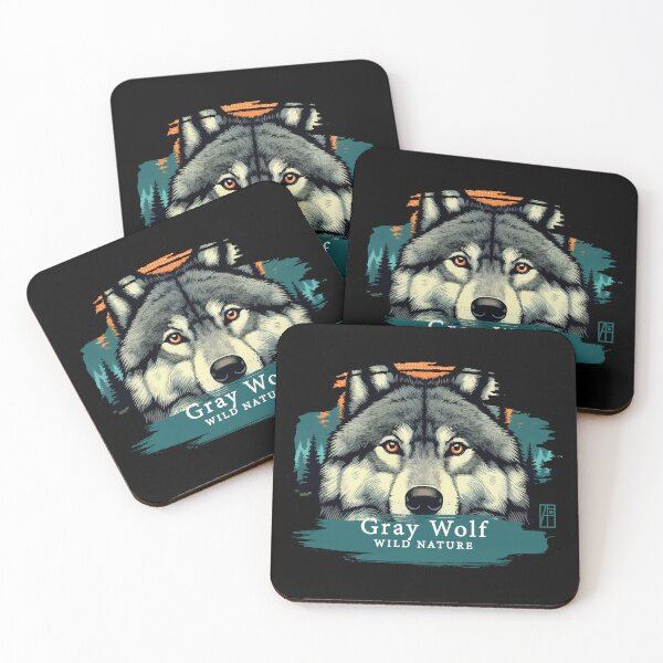 Item preview, Gray Wolf - WILD NATURE - WOLF -5 designed and sold by ArtProjectShop.