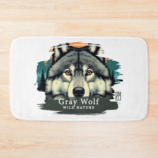 Artikelvorschau, Grauer Wolf - WILDE NATUR - WOLF -6 entworfen und verkauft von ArtProjectShop.