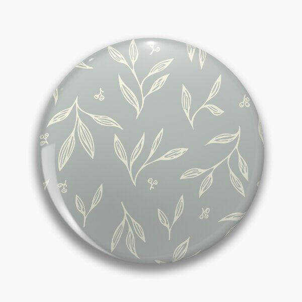 Item preview, Eucalypt euphoria - loose leaf (with gumnuts) dusk grey designed and sold by Pxycrafts.