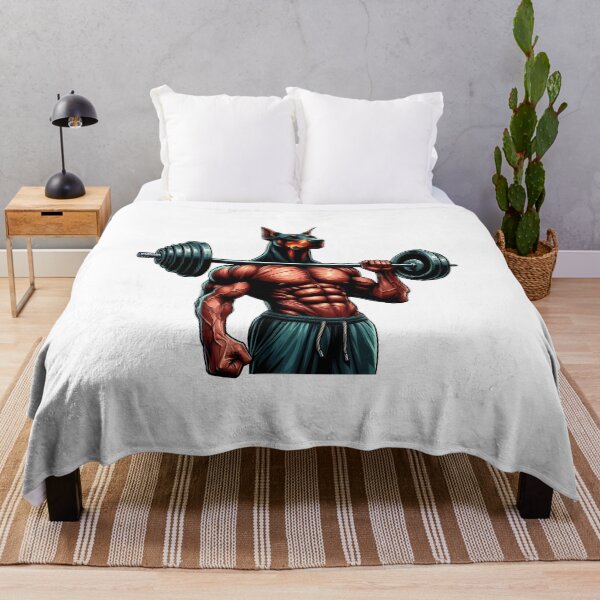 Item preview, GYM doberman dog bodybuilder designed and sold by Anbe_design.