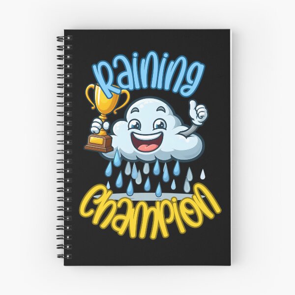 Item preview, Raining Champion Funny Cloud Cartoon designed and sold by André Botes.