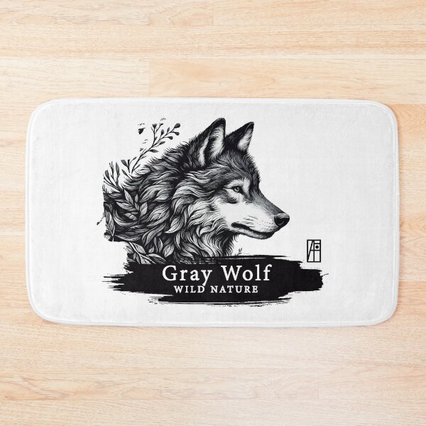 Artikelvorschau, Grauer Wolf - WILDE NATUR - WOLF -8 entworfen und verkauft von ArtProjectShop.