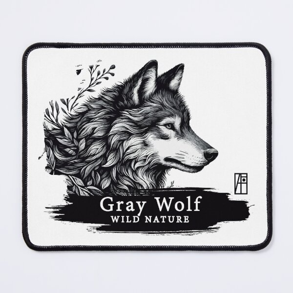 Artikelvorschau, Grauer Wolf - WILDE NATUR - WOLF -8 entworfen und verkauft von ArtProjectShop.
