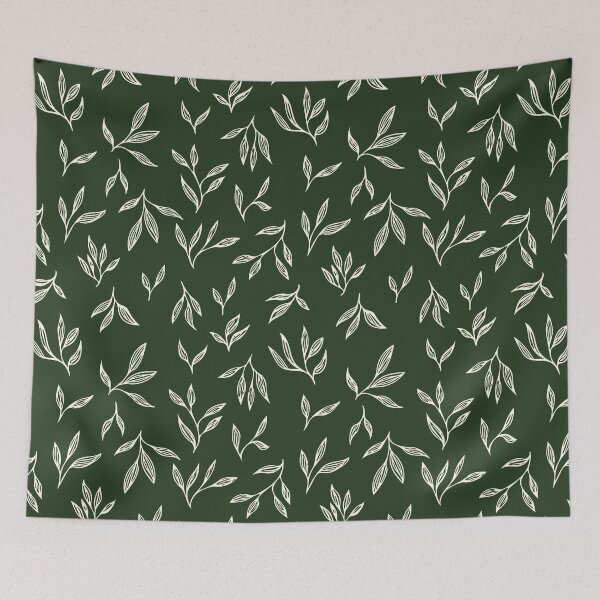 Item preview, Eucalypt euphoria - loose leaf forest green designed and sold by Pxycrafts.