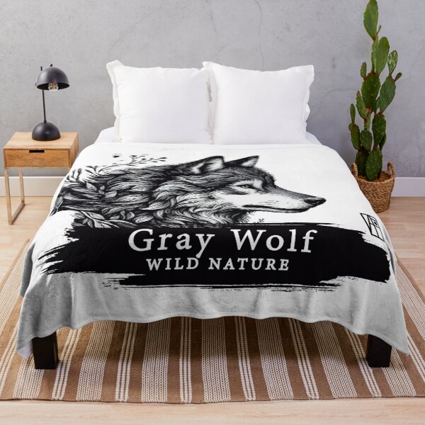 Artikelvorschau, Grauer Wolf - WILDE NATUR - WOLF -8 entworfen und verkauft von ArtProjectShop.