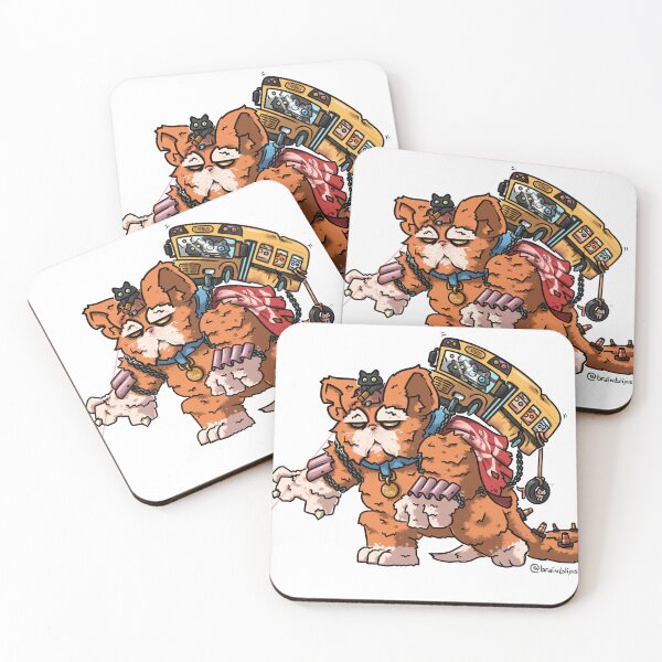 Item preview, Cat Bus Survivors designed and sold by BrainBlips.