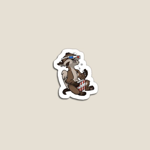 Popcorn Gryphon Magnet