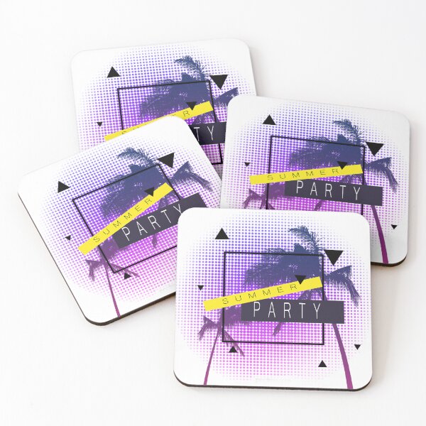 Item preview, Modern palm trees and geometric designed and sold by ShopMaxiDesigns.