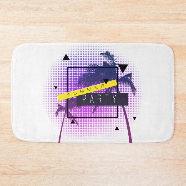 Item preview, Modern palm trees and geometric designed and sold by ShopMaxiDesigns.
