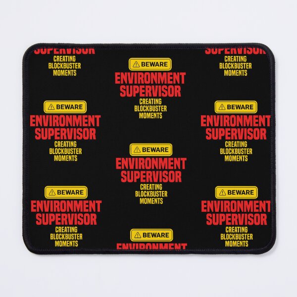 Item preview, Environment Supervisor Creating Blockbuster Moments designed and sold by NermilioDesigns.