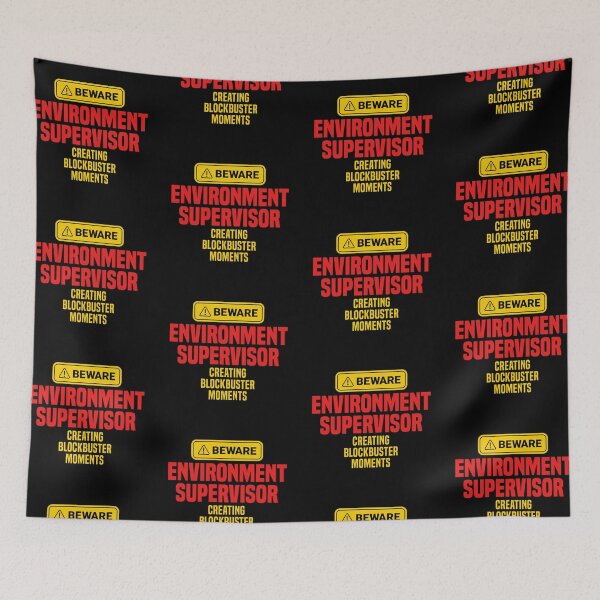 Item preview, Environment Supervisor Creating Blockbuster Moments designed and sold by NermilioDesigns.