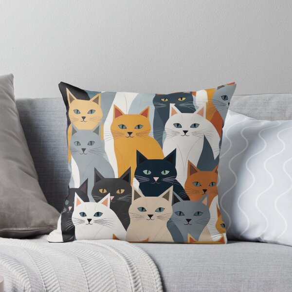 Item preview, RogerPattern - "Whimsical Whiskers: Kitten Art" designed and sold by RogerPattern.