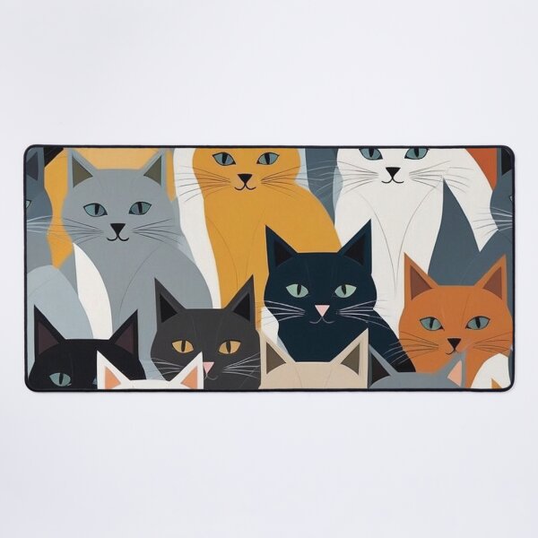 Item preview, RogerPattern - "Whimsical Whiskers: Kitten Art" designed and sold by RogerPattern.
