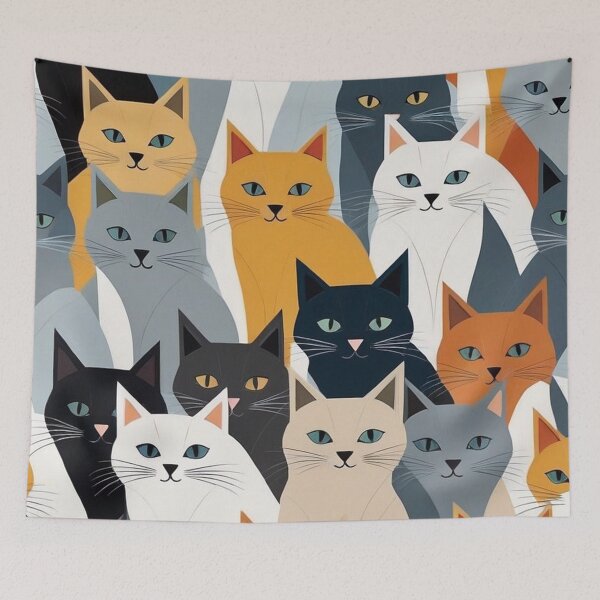 Item preview, RogerPattern - "Whimsical Whiskers: Kitten Art" designed and sold by RogerPattern.