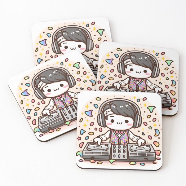Item preview, Kawaii Dj: Sparkly Vest designed and sold by CanvasCutie.