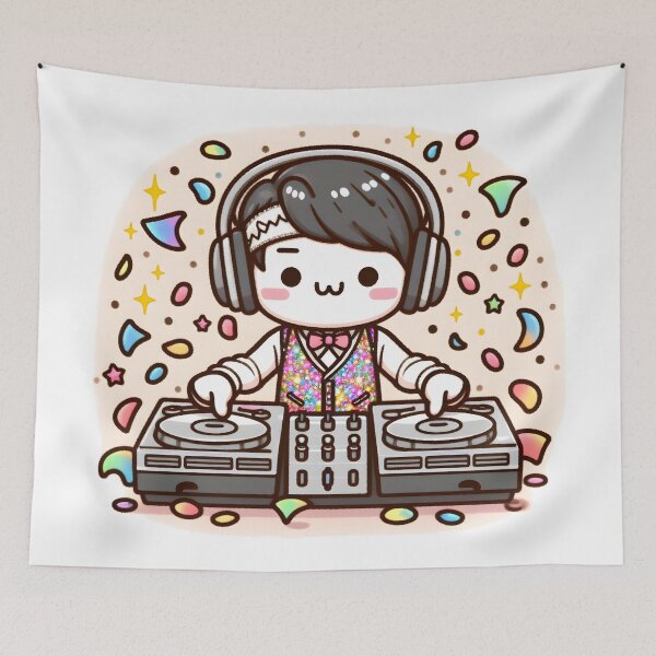 Item preview, Kawaii Dj: Sparkly Vest designed and sold by CanvasCutie.
