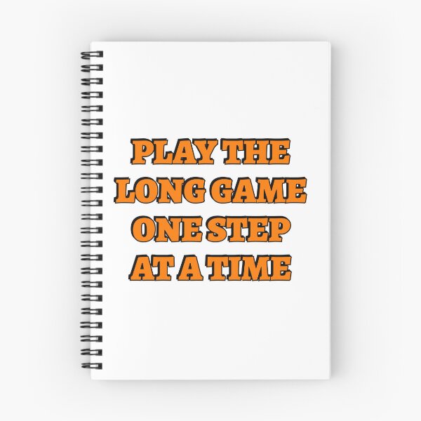Item preview, Play the long game one step at a time designed and sold by Inspirationmotivation.