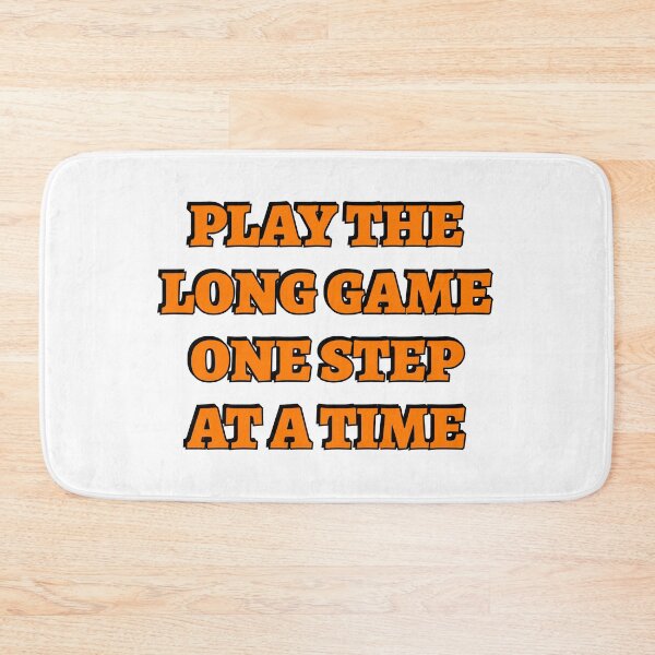 Item preview, Play the long game one step at a time designed and sold by Inspirationmotivation.