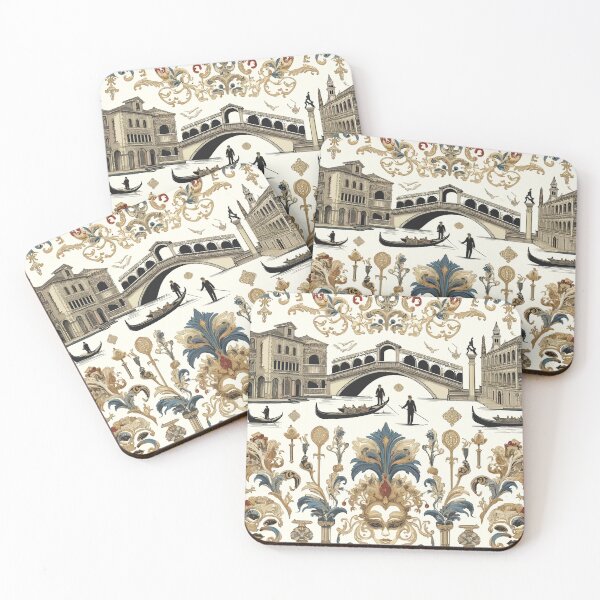 Item preview, Venetian Splendor - Opulent Renaissance Pattern Design designed and sold by FarBeyound.