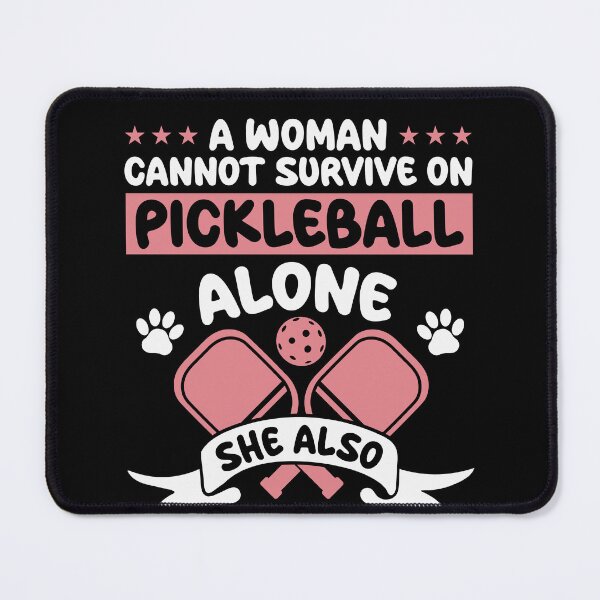 Item preview, Womens Pickleball and Dogs Pickleball Player designed and sold by BlueBerry-Pengu.