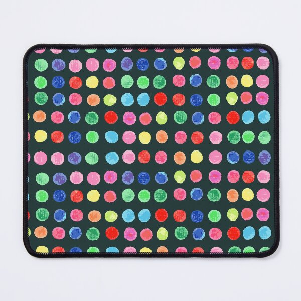 Item preview, Colorful balls on black, dots, colorful dots on black designed and sold by by Mònica Roca.
